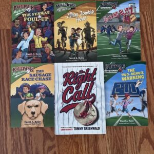 6 SIGNED Chapter Books & MG for Sports Fans