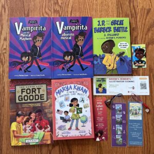 5 SIGNED Chapter Books + Swag