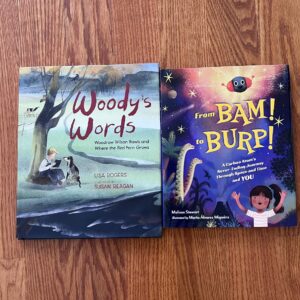 2 SIGNED nonfiction picture books