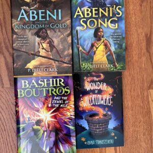 4 SIGNED Middle Grade Fantasy Books