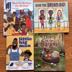 4 Picture Books Featurng Boy Black Joy