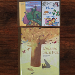 3 French and Italian Language Picture Books