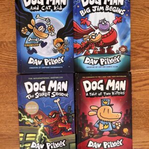 4 Graphic Novels by Dav Pilkey