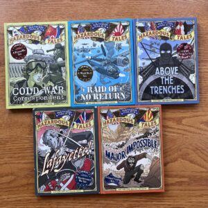 5 Hazardous Tales graphic novels by Nathan Hale