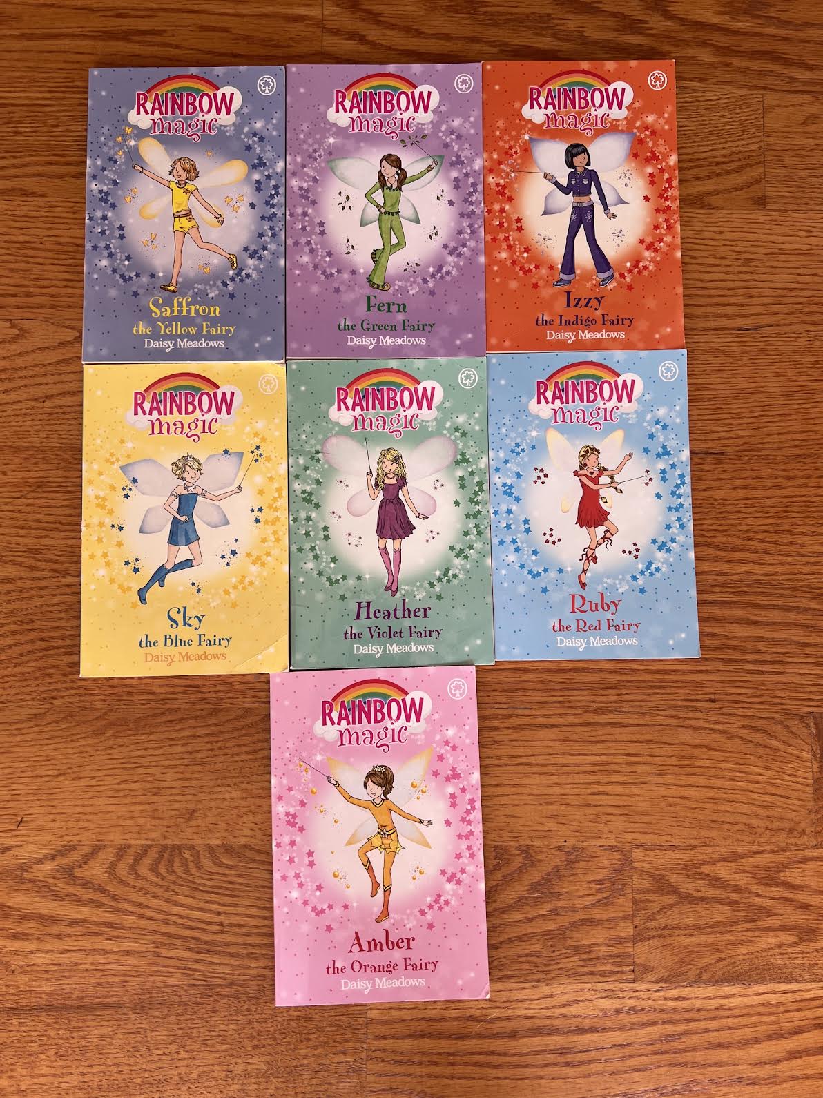 7 Rainbow Fairies Chapter Books: Rainbow Fairies