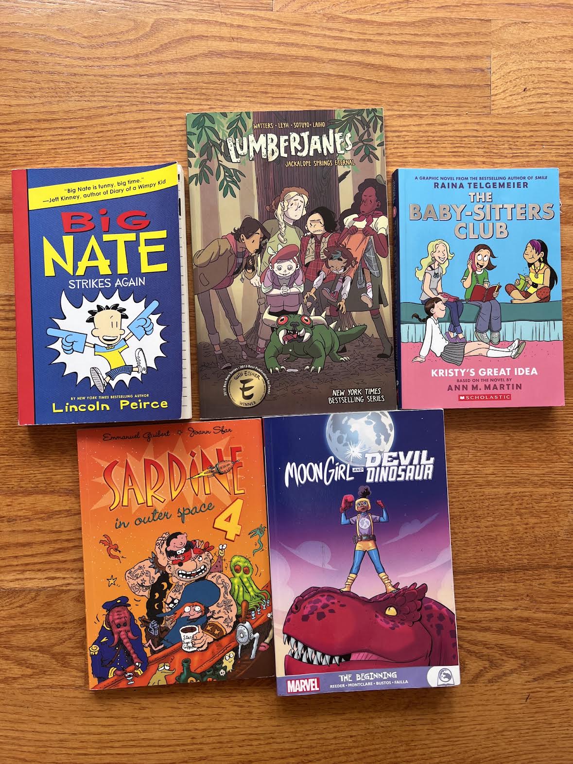 5 Great Middle Grade Graphic Novels